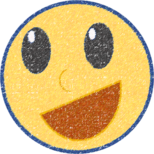 large yellow happy face